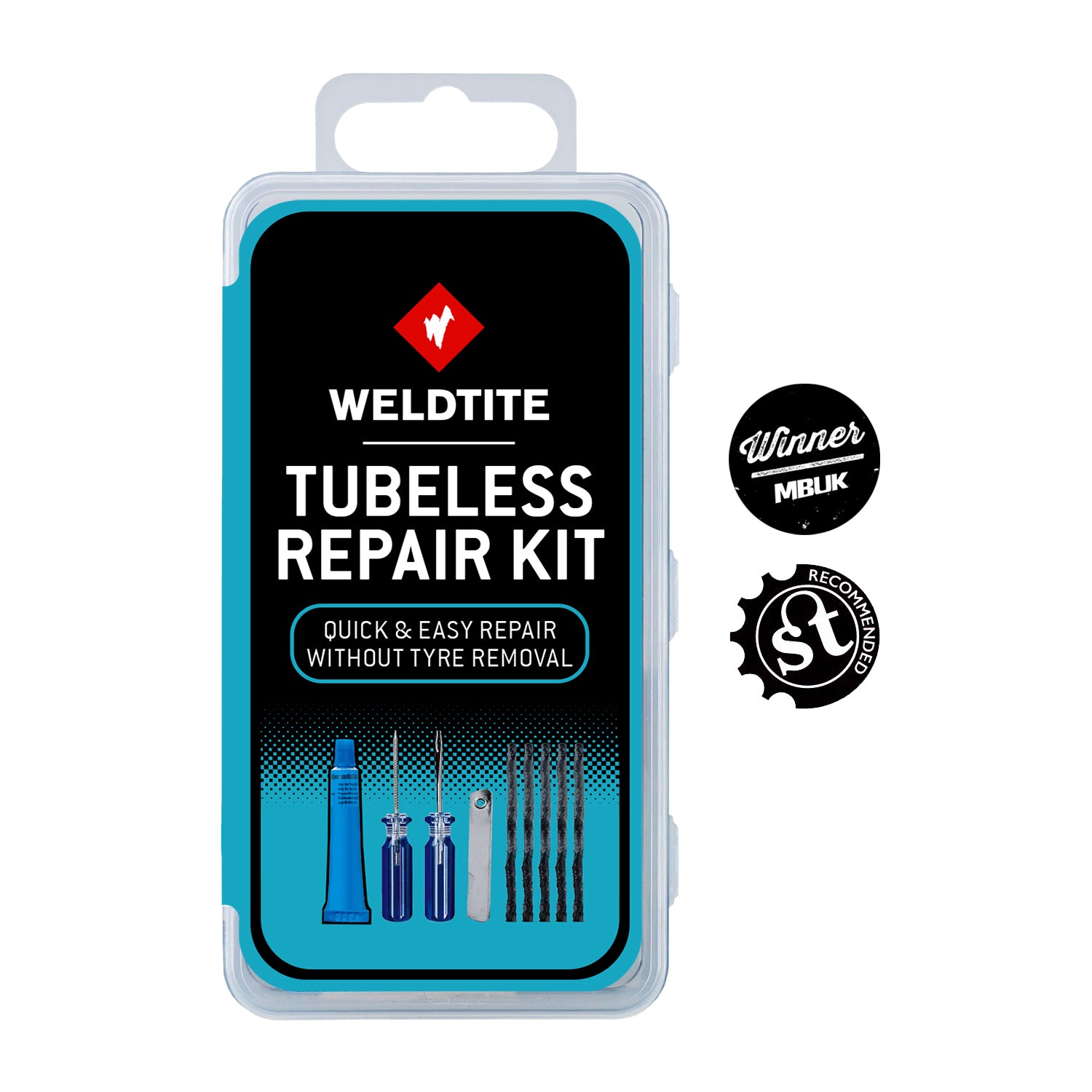 WELDTITE Tubeless Repair Kit チューブレスタイヤ リペア パンク修理 キット チューブレスタイヤ用パンクリペアキット