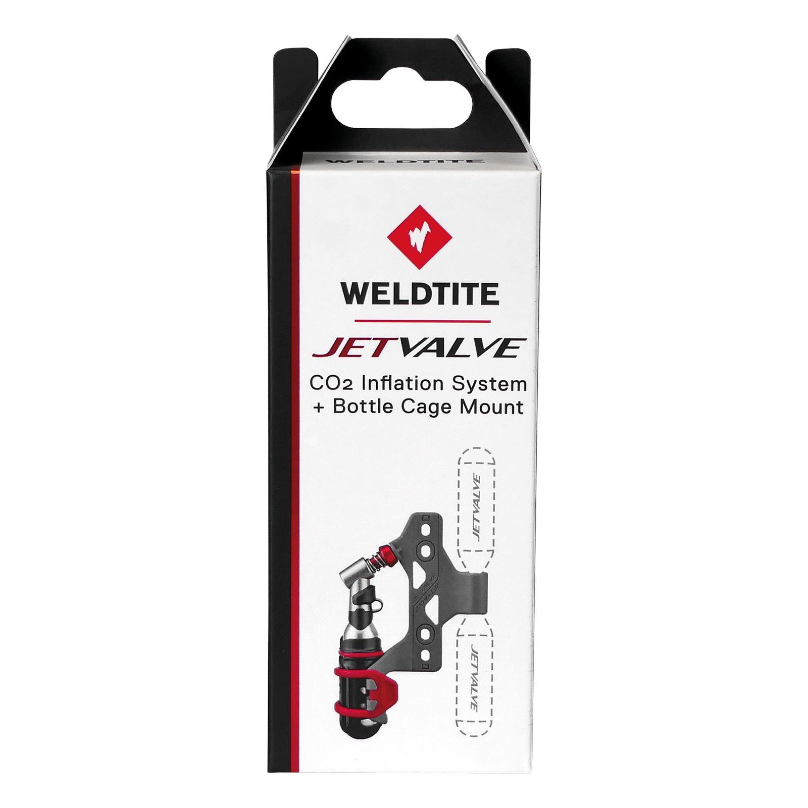Jetvalve CO2 Inflator Bottle Cage Mount