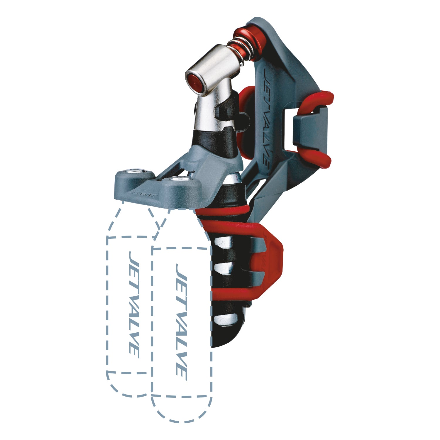 Jetvalve CO2 Inflator Seat Post Mount