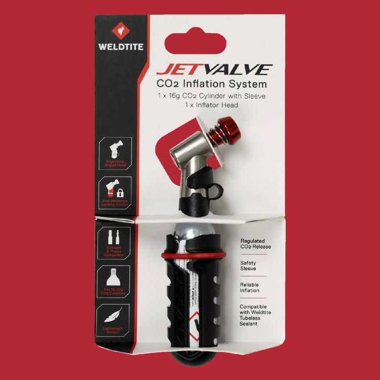Jetvalve CO2 Inflator (Head / Cylinder / Sleeve)