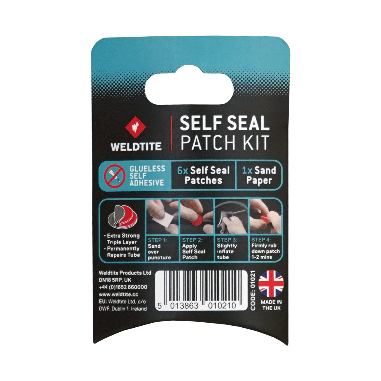 Self Seal Patch Kit - Compatible with TPU & Latex Tubes