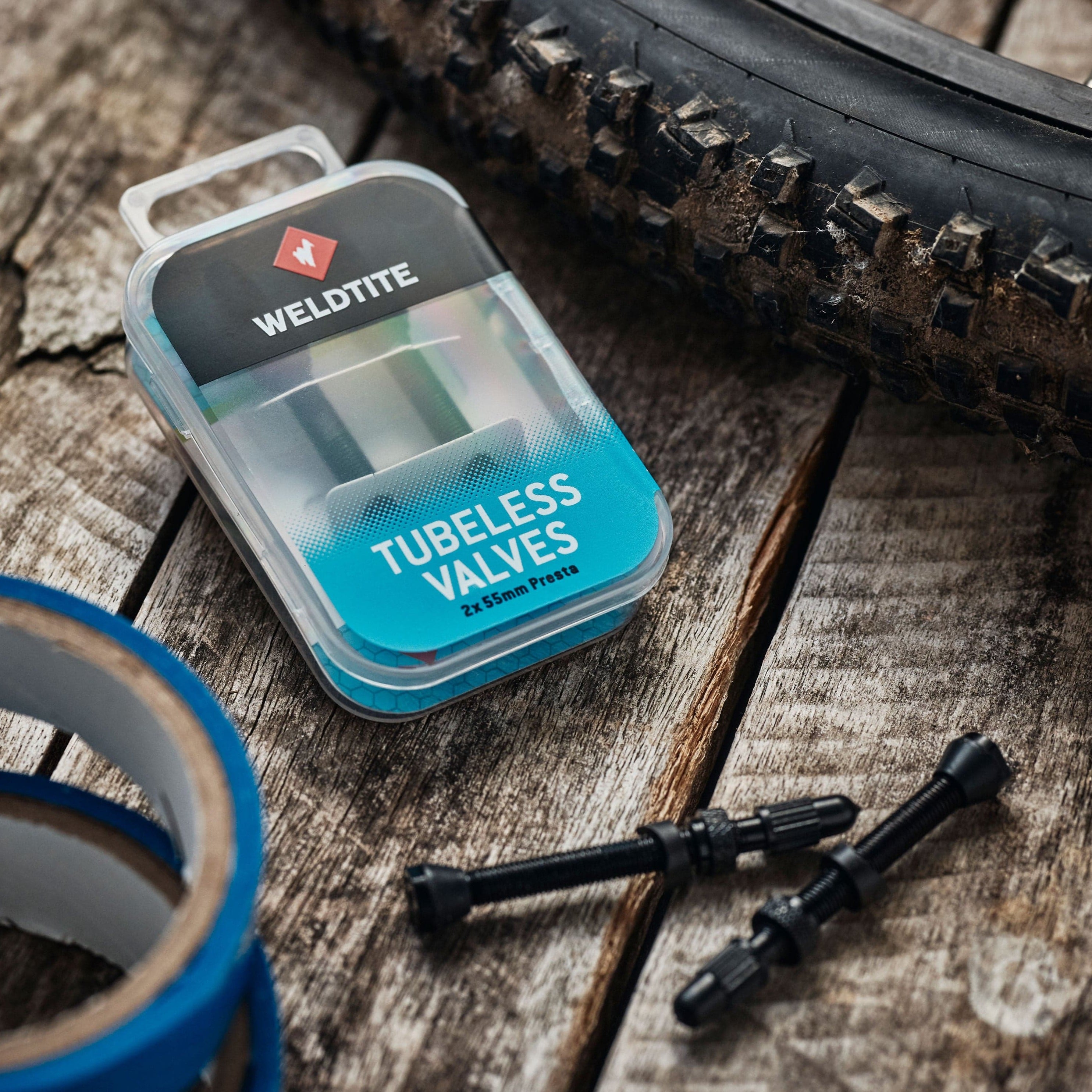 Tubeless Valve Kit (2 x 55mm Presta)