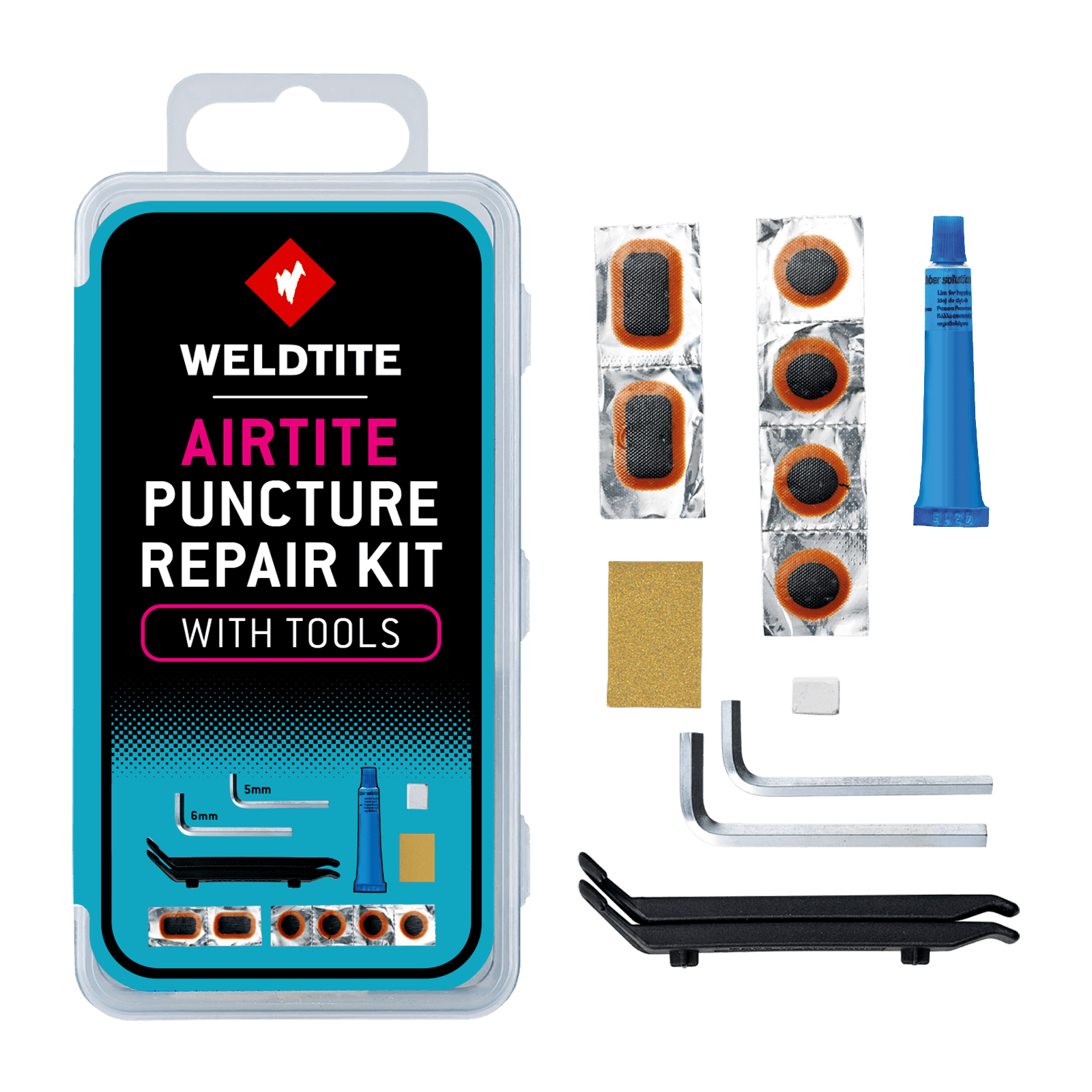 Airtite Puncture Repair Kit with Tools