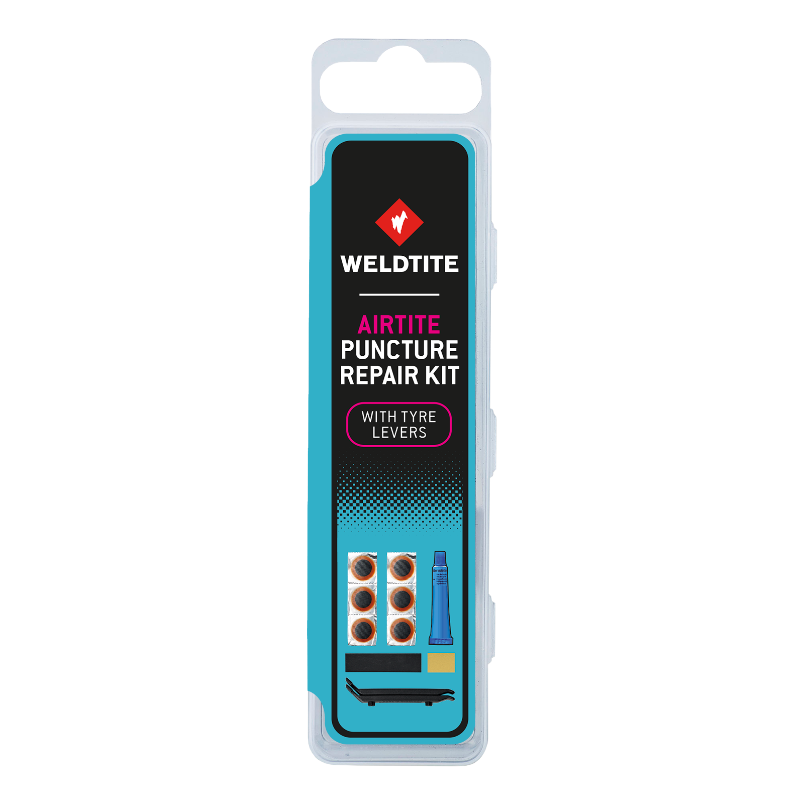 Airtite Puncture Repair Kit with Tyre Levers