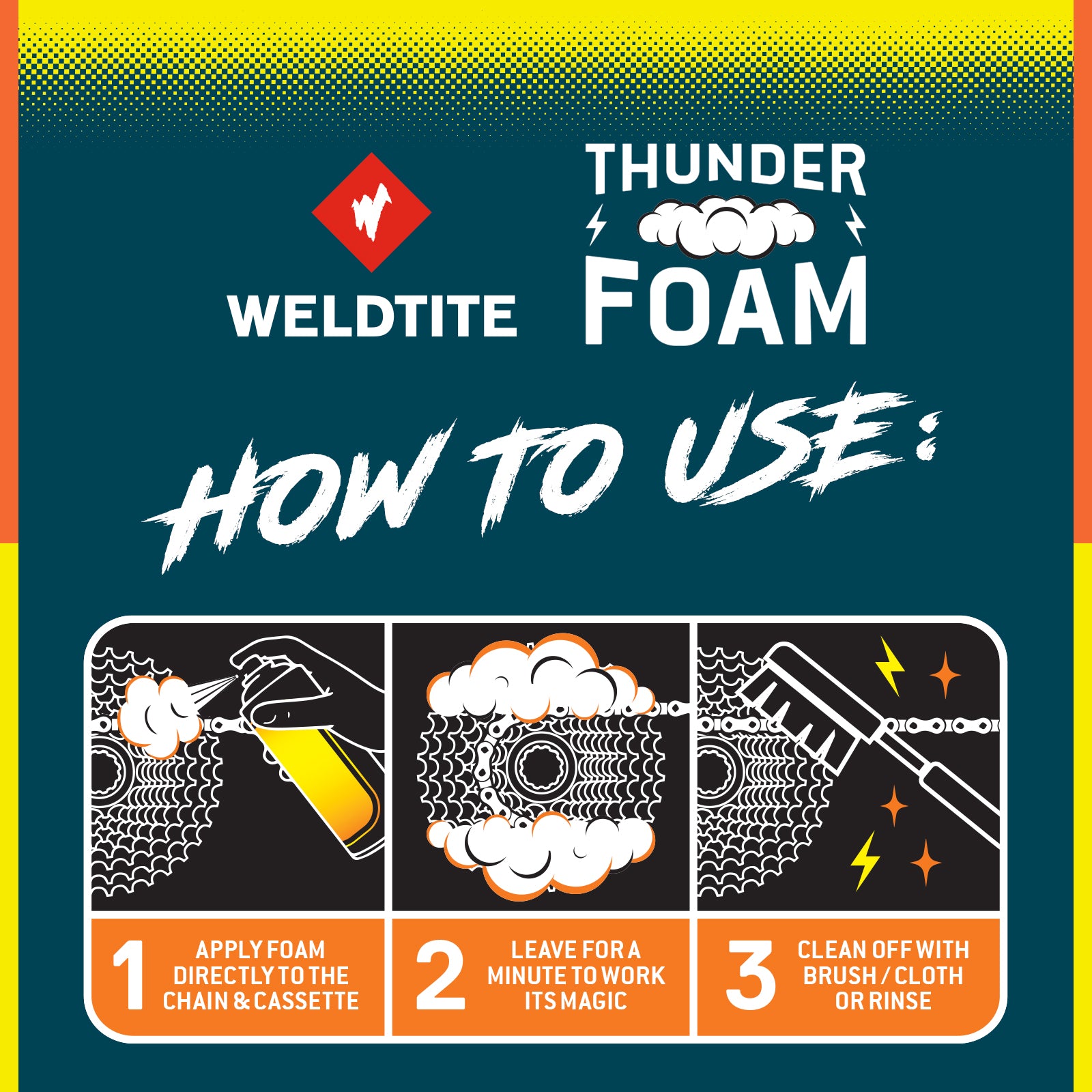 Thunder Foam Chain Degreaser (500ml)