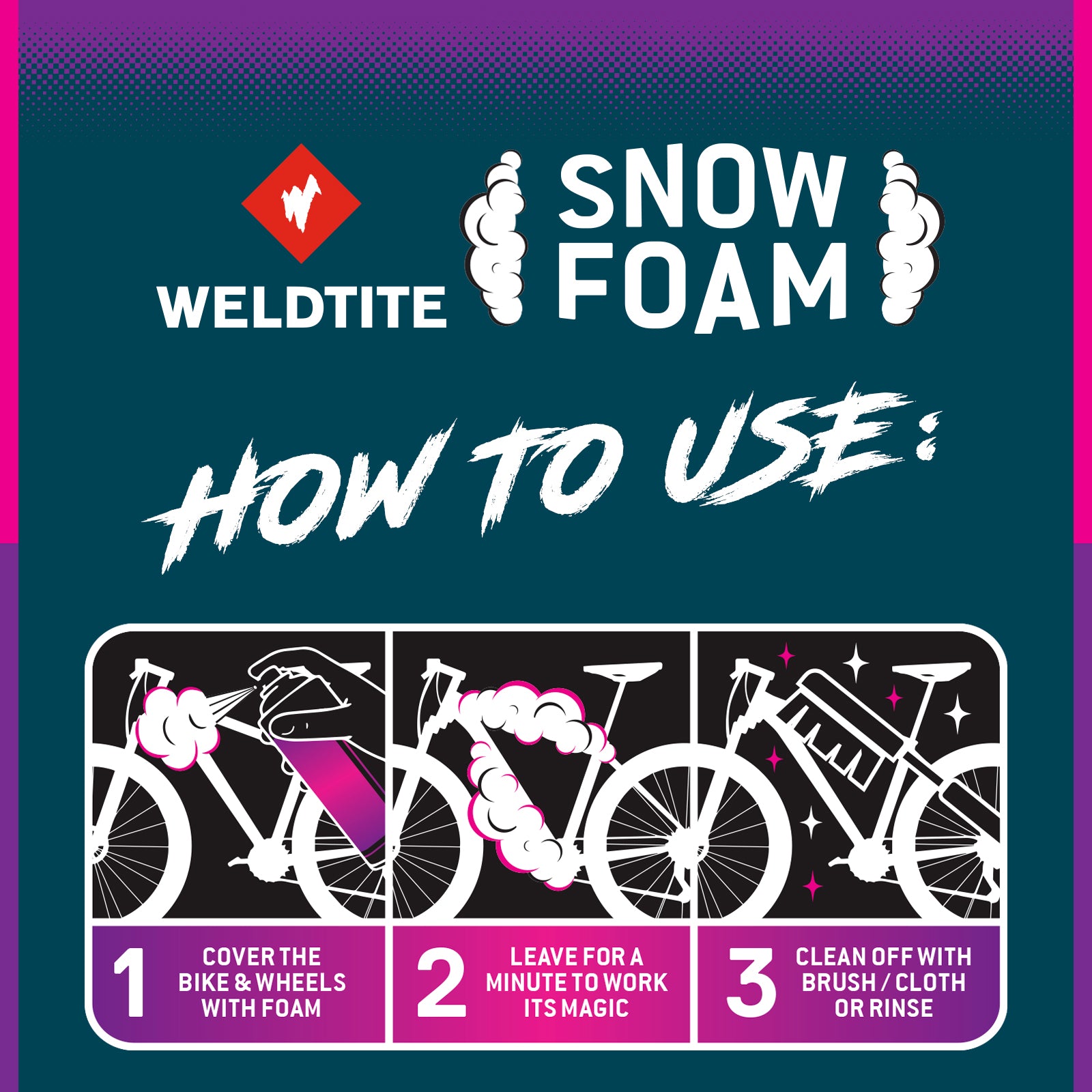 Snow Foam Bike Cleaner (500ml)