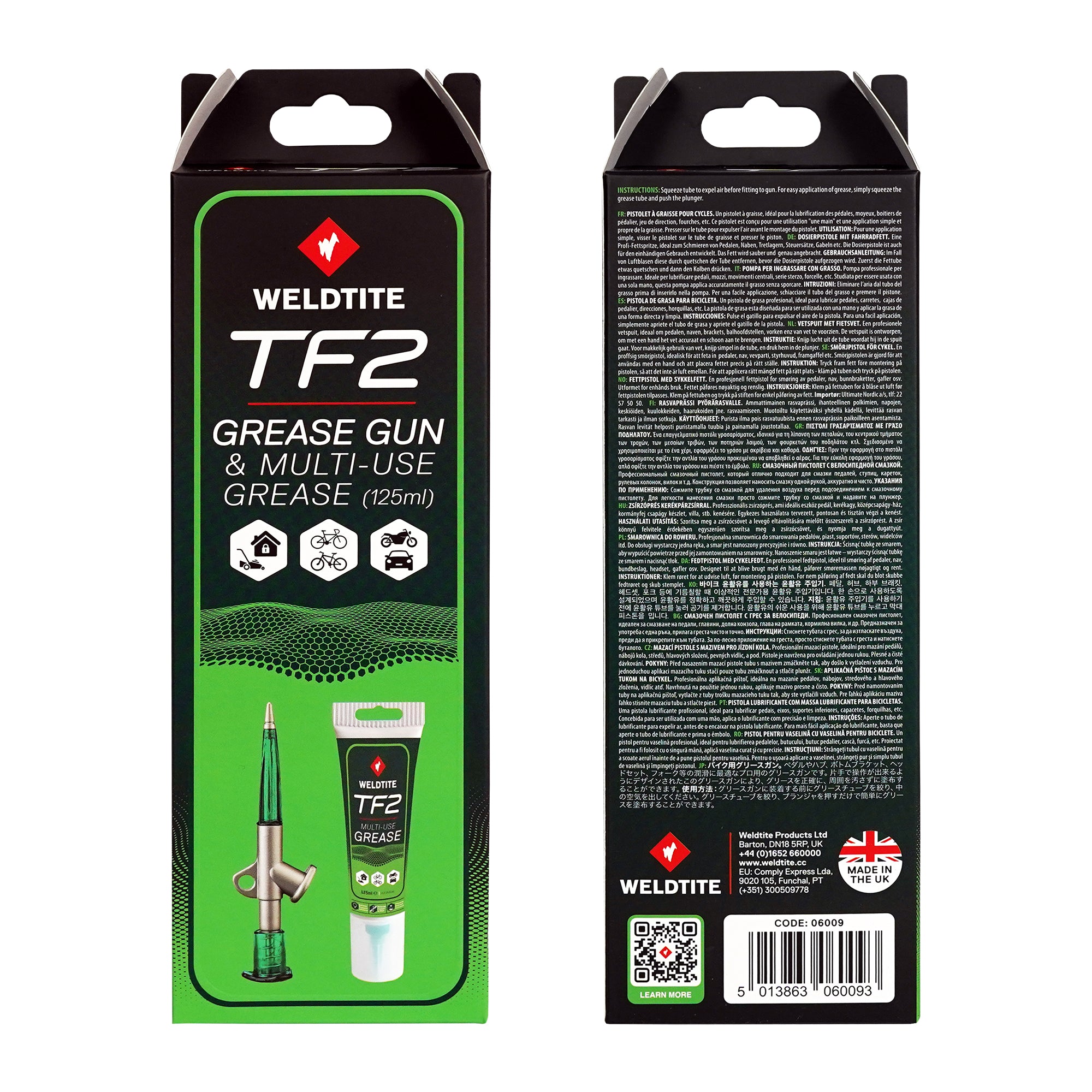 TF2 Grease Gun & Multi-Use Grease (125ml)