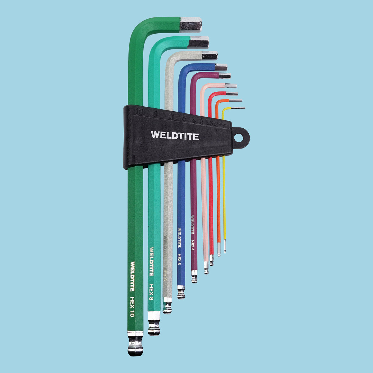 Color Coded Key Clips Colour Coded Hex Key Set – Weldtite