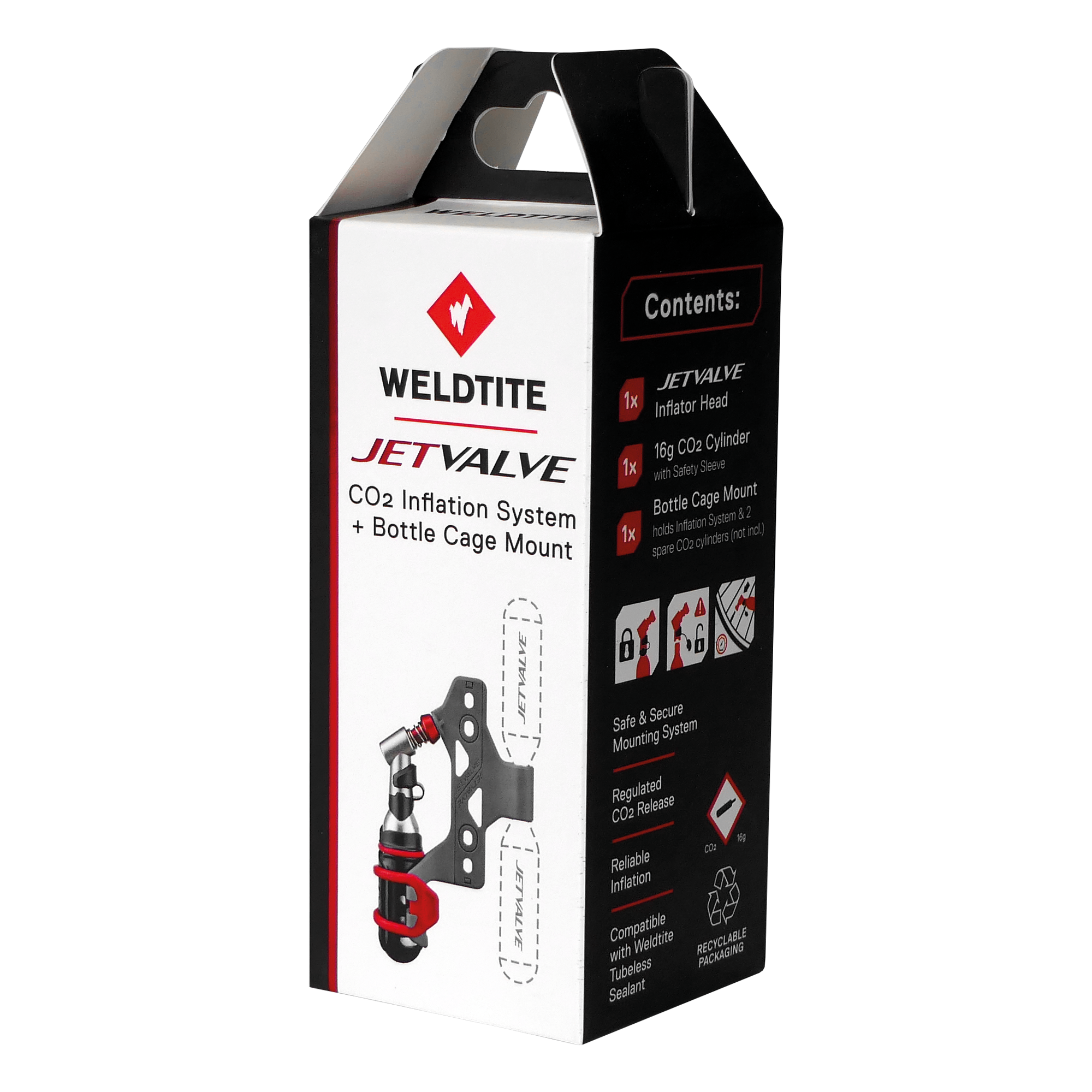 Jetvalve CO2 Inflator Bottle Cage Mount