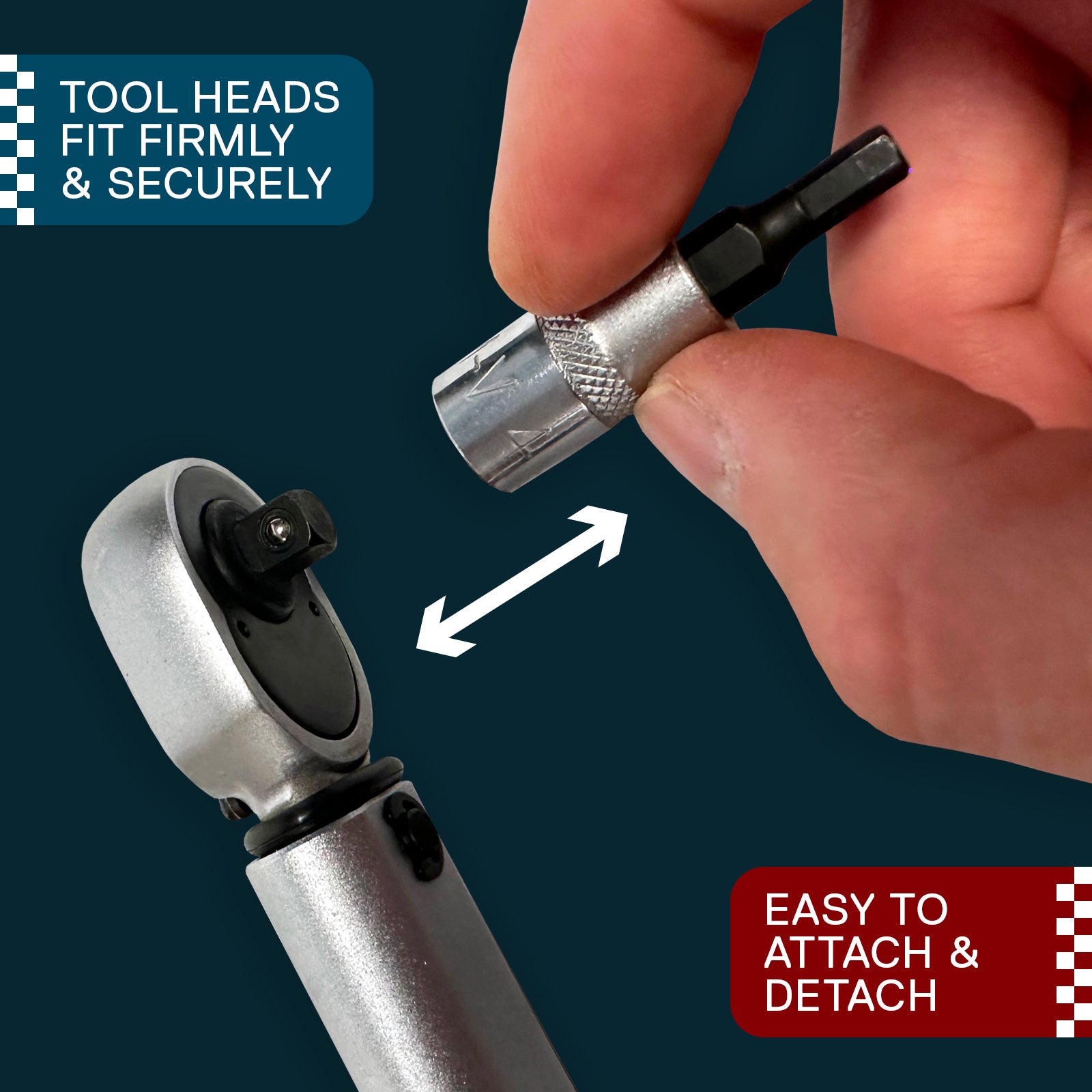 Torque Wrench 1/4” Drive 2-24Nm with Tools