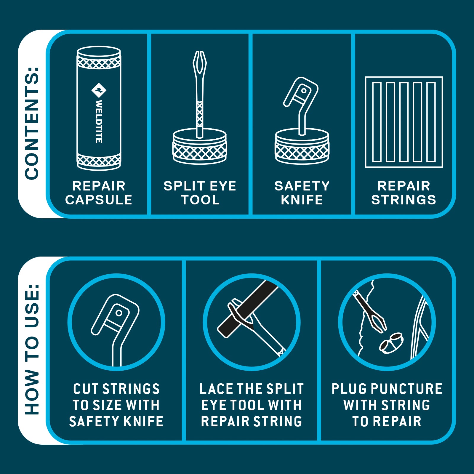 Tubeless Repair Capsule