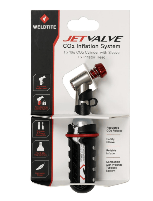 Jetvalve CO2 Inflator (Head / Cylinder / Sleeve)